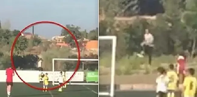 Briljant! Op deze manier heb je vedette Cristiano Ronaldo nog nooit aan het werk gezien