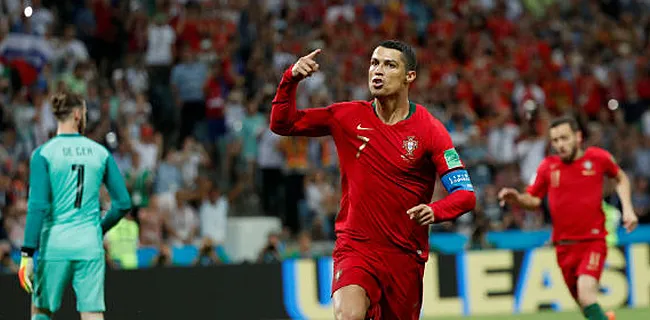 Ronaldo schrijft al na drie minuten geschiedenis tegen Spanje