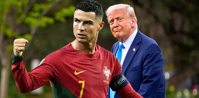 Ronaldo stuurt Trump opvallende boodschap over vrede