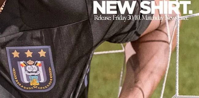 Anderlecht prikkelt met nieuw shirt