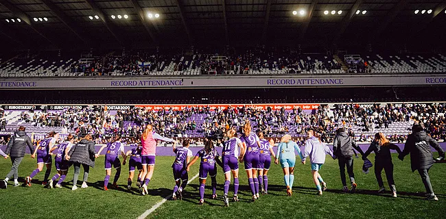 Dames van Anderlecht vieren zevende titel op rij