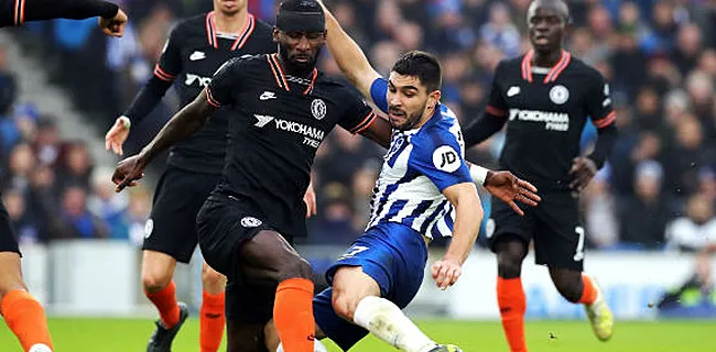 Chelsea begint 2020 met gelijkspel bij Brighton, Wesley beslissend