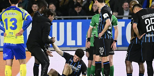 Club Brugge krijgt driedubbele mokerslag tegen STVV