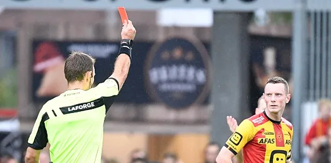 Schoofs krijgt stevige schorsing na zijn rode kaart tegen Club Brugge