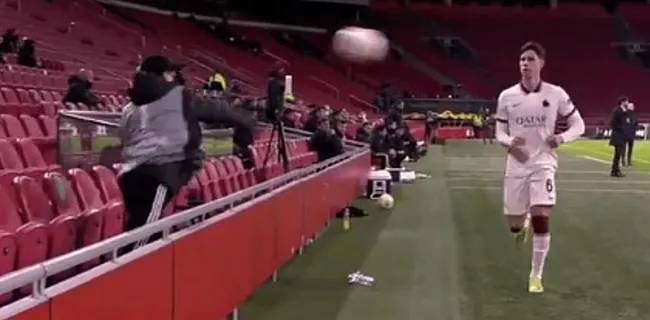 Roma-speler reageert na 'ballenjongen-incident'