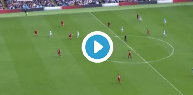 Klasse! De Bruyne breekt topper open met weergaloze assist