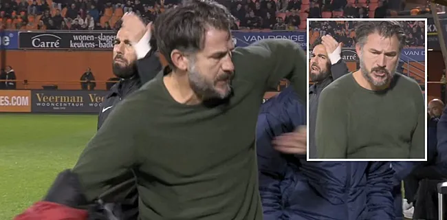 Straffe beelden: Hoefkens door het lint in volle wedstrijd