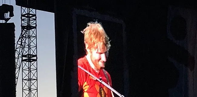 Ook Ed Sheeran toont zich fan van de Rode Duivels