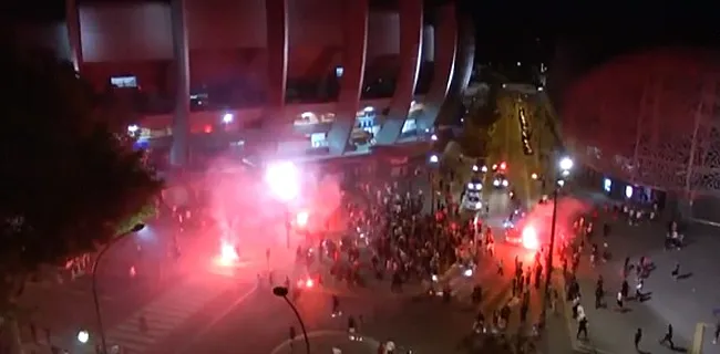 Ondanks corona: fans PSG vieren kwalificatie CL-finale (🎥)
