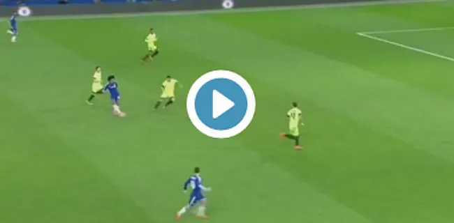 Hazard staat op! Rode Duivel blinkt uit met doelpunt en assists