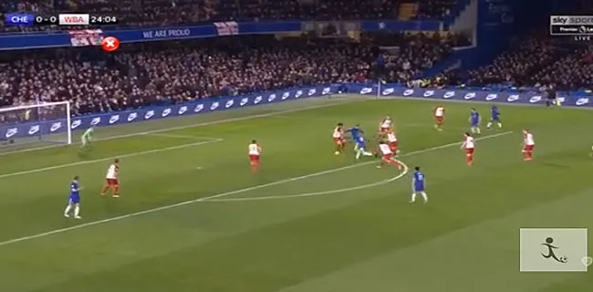 Wie anders? Hazard neemt Chelsea op sleeptouw met knappe goal