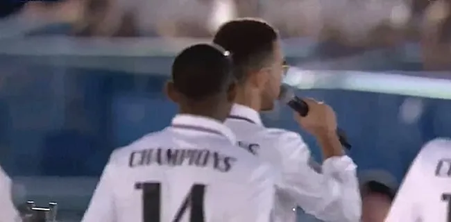 Fans Real en ploegmaat uit hun dak na belofte Hazard