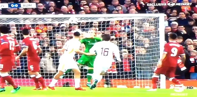 BIJNA! AS Roma dicht bij voorsprong na blunder Karius