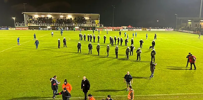 Zwarte avond: ook derby in eerste nationale stilgelegd