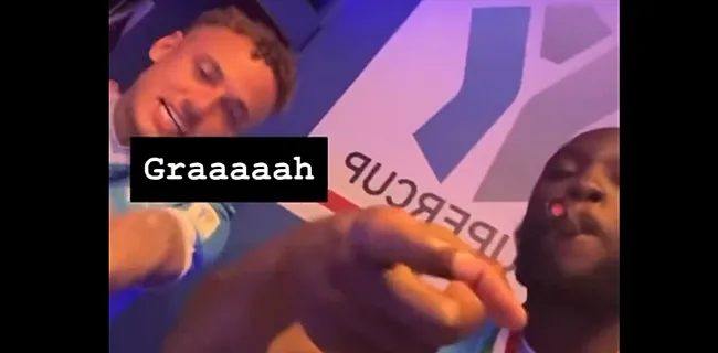 Lukaku gaat viraal na bijzonder beeld met Noa Lang