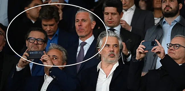 Marc Coucke duikt plots op in eretribune ... PSG-Aston Villa