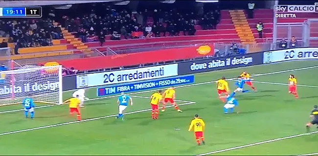OOOH! Mertens laat zich weer zien met heerlijke goal