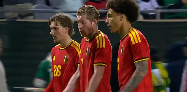 Frustraties lopen hoog op: opvallend beeld De Bruyne-Witsel