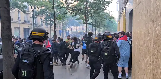 CL-zege met zwart randje: rellen met PSG-fans in Parijs
