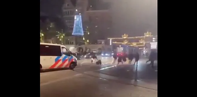 Smet op demonstratie: zware rellen na Ajax-Maccabi Tel Aviv