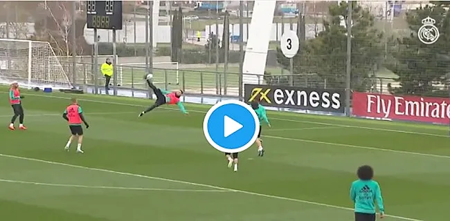 Hij doet het weer! Ronaldo pakt op training weer uit met geniale omhaal