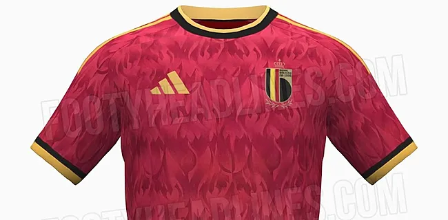 'Nieuwe WK-shirt van Rode Duivels is uitgelekt'