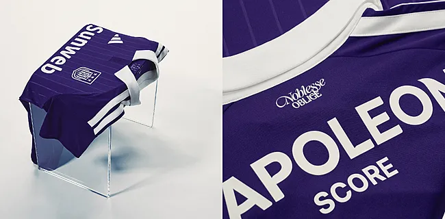 Anderlecht lanceert nieuw thuisshirt met fraaie film
