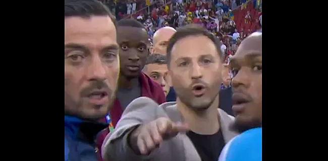 Opvallend beelden Tedesco en Duivels gaan de wereld rond