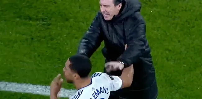 Opmerkelijke opstootje: Emery geeft Tielemans forse duw