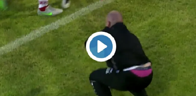 Zalig! Antwerp-coach maakt kennis met zijn stevige aanvaller