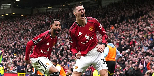 United alleen derde: Lammens en co doen gouden zaak in topper