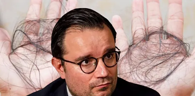 Omar Souidi met handen in het haar: 