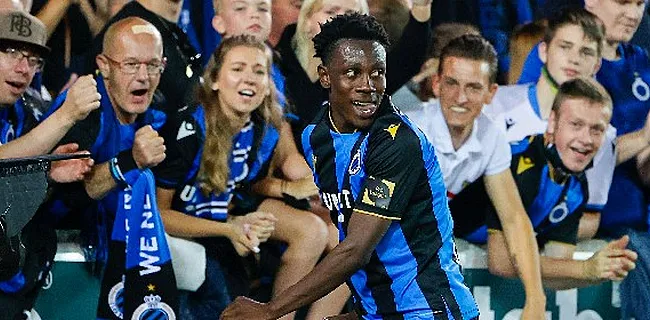 Sowah vindt meteen maatje bij Club Brugge