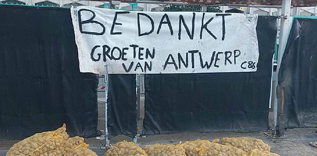 Club Brugge reageert op spandoek Antwerp-fans 