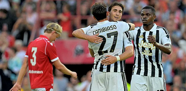 Standard slaagt er niet in te stunten tegen Juventus