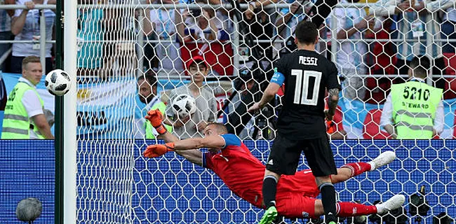 Messi vergeet vanop de stip Argentinië de zege te bezorgen tegen IJsland