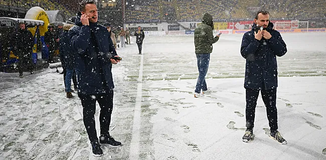 Vrancken lijnrecht tegenover Vandenbroeck na sneeuwincident