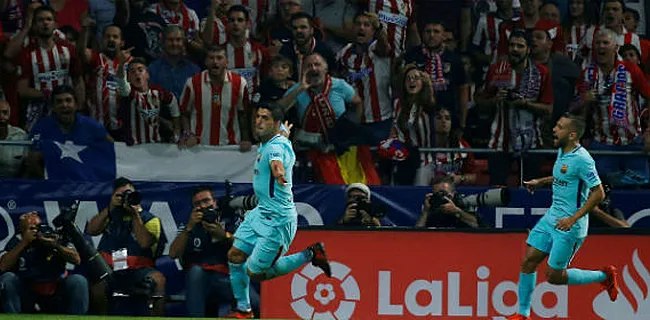 FC Barcelona laat op gelijke hoogte tegen Atlético