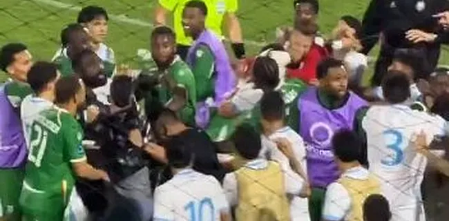 Ongezien: racisme, spugen en vechtpartij in Nations League