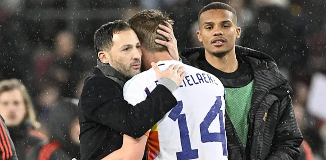 Tedesco door het dolle heen: 