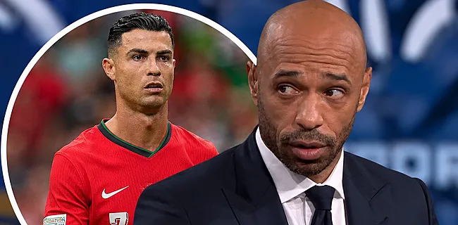 Henry maakt Cristiano Ronaldo af: 
