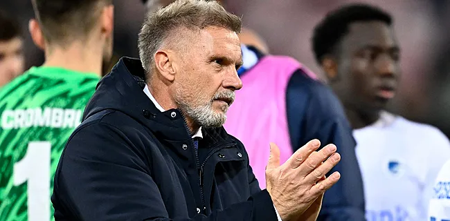 Fink komt met met opvallende reactie na ontslag bij Genk