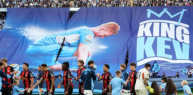 Zo eren City-fans De Bruyne en kroost al voor de aftrap