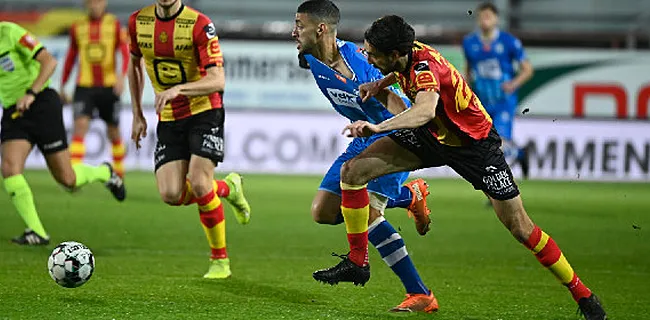 Billijk gelijkspel tussen AA Gent en KV Mechelen na leuke pot voetbal
