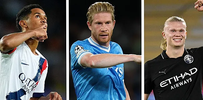 UCL: De Bruyne verdeelt en heerst, PSG wint op Barcelona