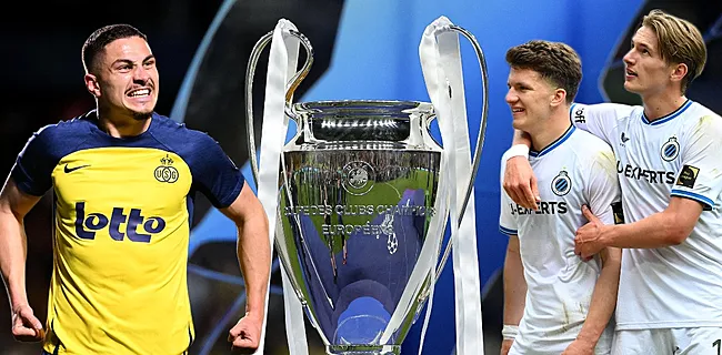 Champions League: monsterloting Union, Club Brugge in pot 2?