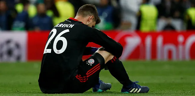Pijnlijk beeld: Bayern-pineut treurt eenzaam en alleen na blunder