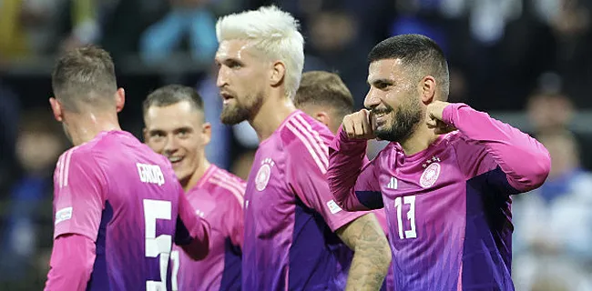 Nederland vermijdt blamage, Undav de grote man bij Duitsland