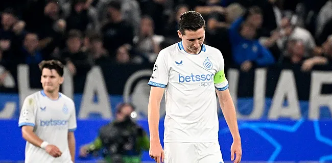 Club Brugge slikt: voorwaarde voor volgende ronde UCL
