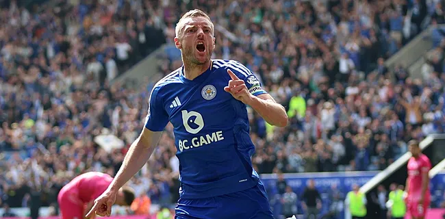 City gevoelig onder druk gezet, Vardy in 'club van 200'